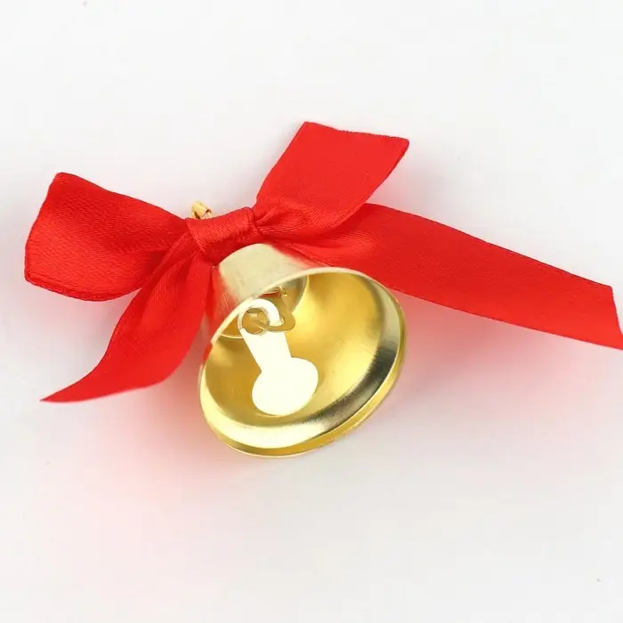 Колокольчик на булавке с бантом на выпускной, красный, d = 3,6 см Колокольчик на булавке с бантом на выпускной, красный, d = 3,6 см