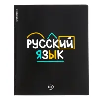 Набор предметных тетрадей ErichKrause. Inscription, 12 предметов, 48 листов, со справочным материалом, обложка из мелованного картона