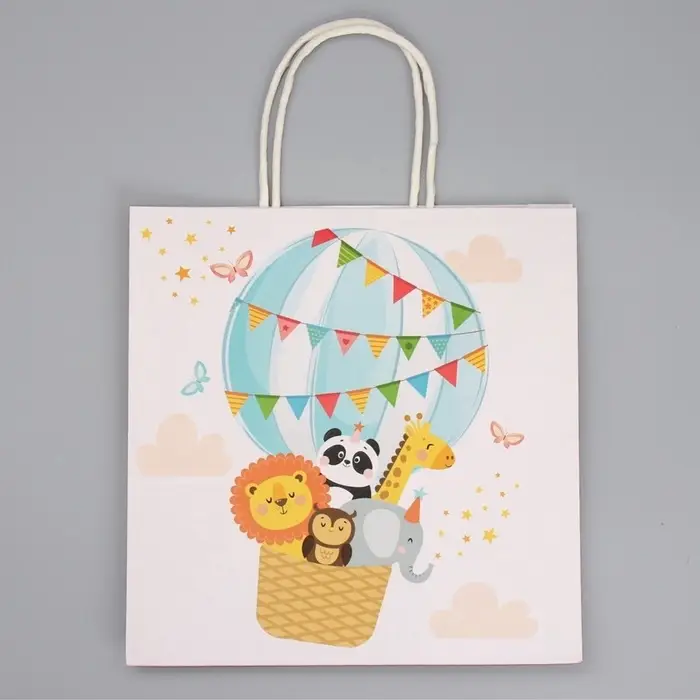 Пакет подарочный, упаковка, &laquo;Тебе солнышко&raquo;, 22&times;22&times;11 см