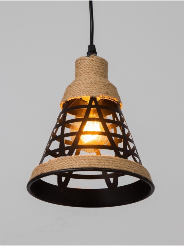 Светильник Светильник "Фонарь" 1х40Вт Е27 черный 18х18х20см