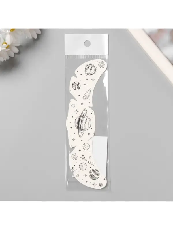 Переводная тату на тело чёрная «Веснушки. Космос», 16×5 см Переводная тату на тело чёрная «Веснушки. Космос», 16×5 см