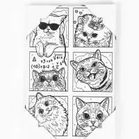 Картина по номерам &laquo;Смешные котики&raquo;, 20&times;30 см