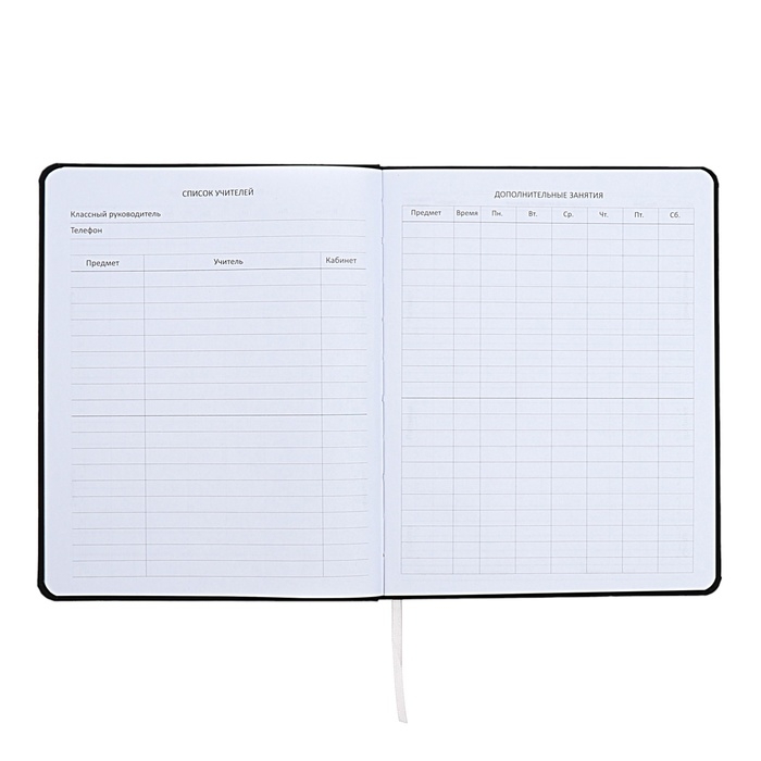 Дневник универсальный для 1-11 класса "Как заставить себя?", интегральная обложка, искусственная кожа, шелкография, ляссе, 80 г/м2