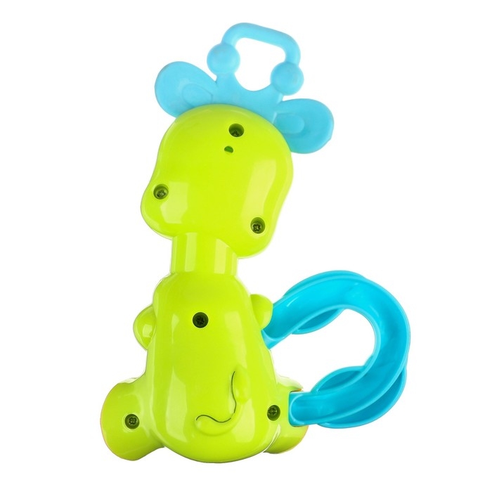 Погремушка - пищалка «Дракоша», с эластичными элементами, цвет МИКС, Крошка Я Погремушка - пищалка «Дракоша», с эластичными элементами, цвет МИКС, Крошка Я