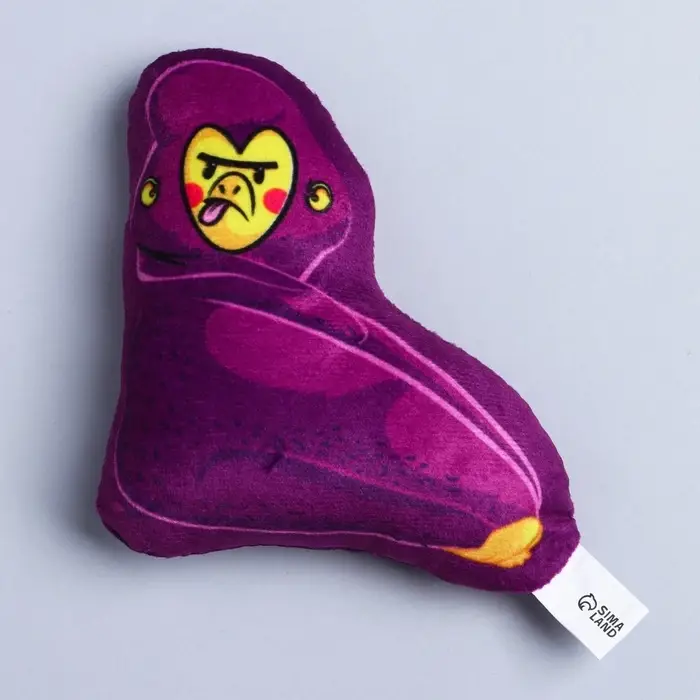 Игрушка для кошек с мятой «Обезьяна», 12 х 10,5 см Игрушка для кошек с мятой «Обезьяна», 12 х 10,5 см