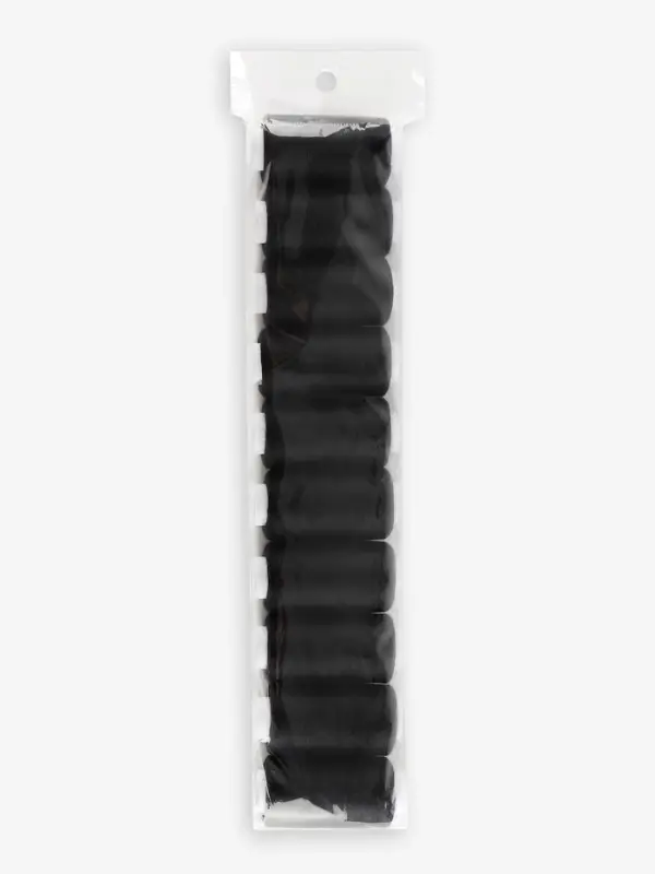 Нитки 40/2, 300 м, чёрные №175