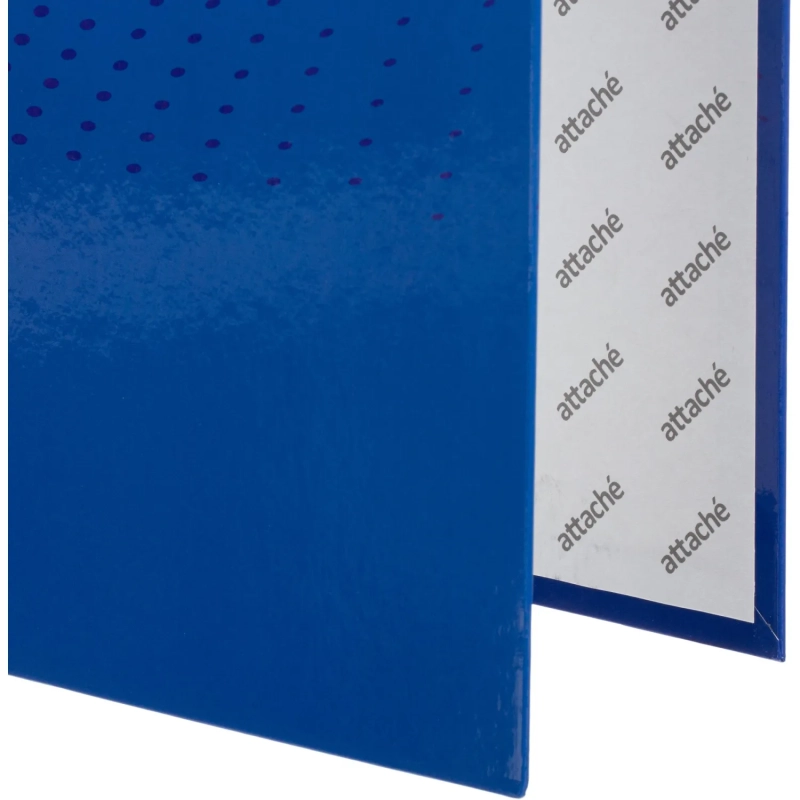 Папка-регистратор Attache  Digital, синий лам.карт./бум.,75мм