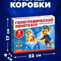 Набор для опытов &laquo;Голографический кинотеатр&raquo;, 2 в 1, &laquo;Щенки&raquo;