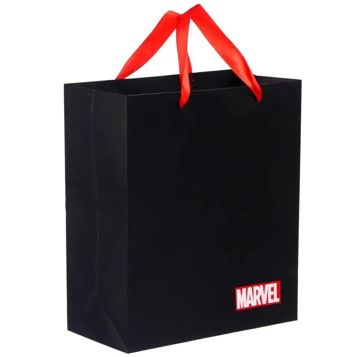 Пакет подарочный, 23х27х11 см, упаковка, Мстители Пакет подарочный, 23х27х11 см, упаковка, Мстители