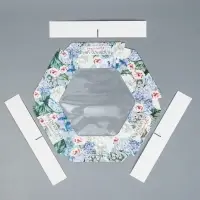 Коробка кондитерская, упаковка, «Вдохновляй красотой», 23 х 20 х 4 см