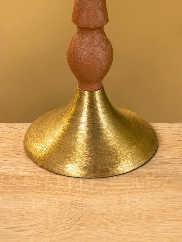 Подсвечник на 1 свечу "Бисквит" 10,5х10,5х25 см