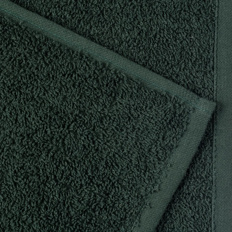 Набор полотенец махровых без бордюр 440 г/м2, 50х90 т.зелен, 5шт