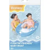 Лодочка надувная &laquo;Дельфин&raquo;, 102&times;69 см, от 3-6 лет, МИКС, 34037 Bestway