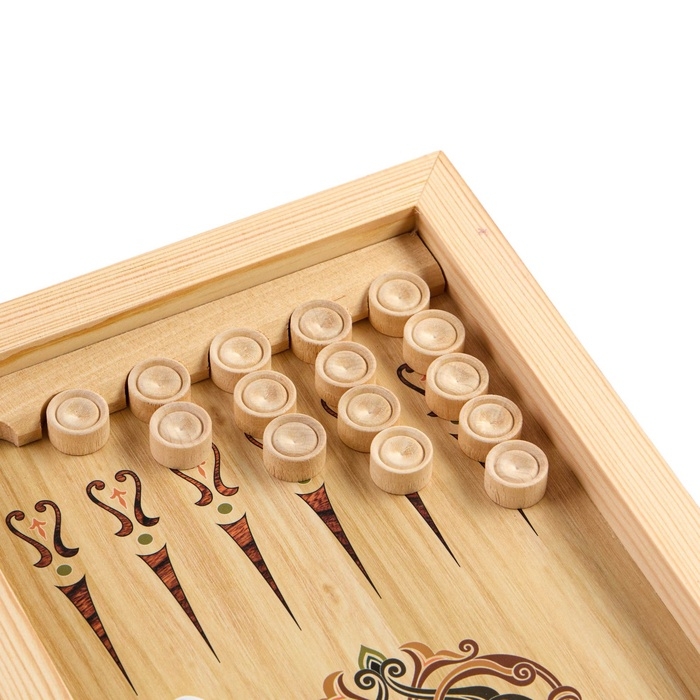 Нарды деревянные с шашками, настольная игра Нарды деревянные с шашками, настольная игра "Пёс", 40 х 40 см