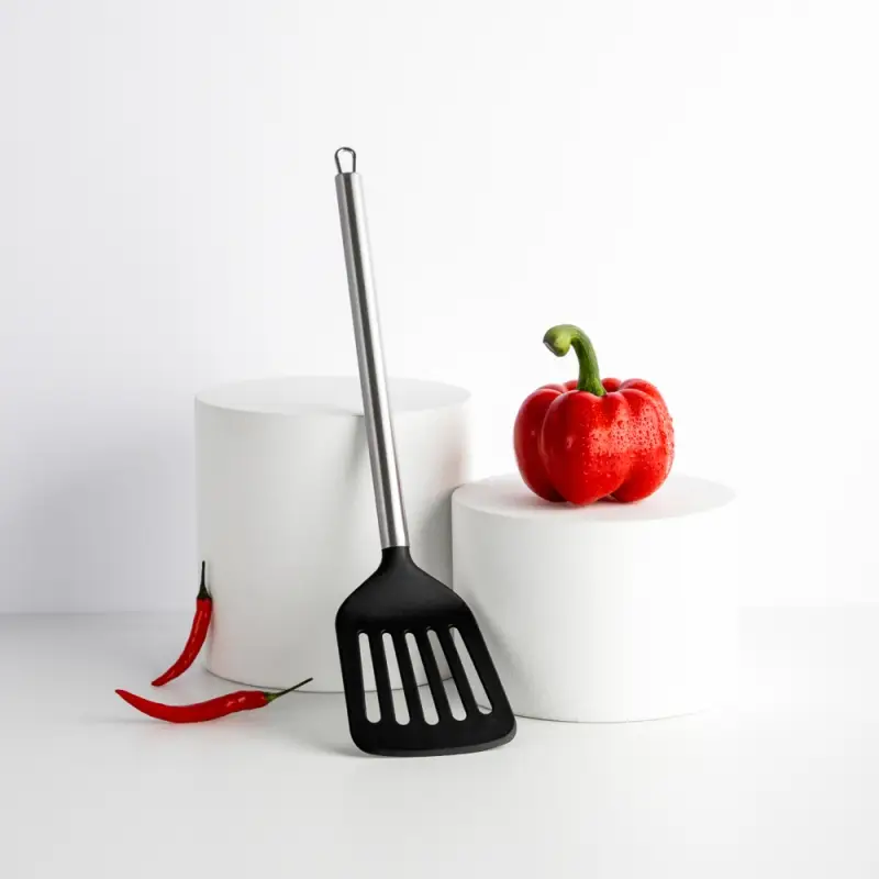 VETTA Аргенто Лопатка кулинарная с прорезями, нейлон, ручка нерж.сталь