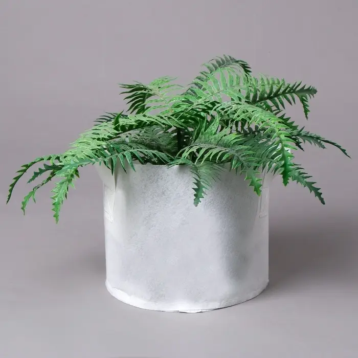 Контейнер с ручками, 22×20 см, 5.5 л, спанбонд, плотность 130 г/м², Greengo