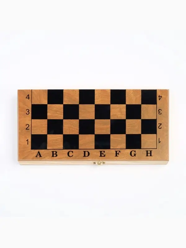 Шахматы нарды шашки &laquo;Цейтнот&raquo;, 3 в 1, классические, 24&times;24 см