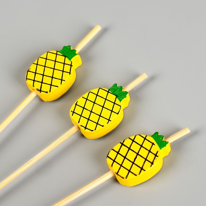 Шпажки «Ананас», в наборе 12 штук Шпажки «Ананас», в наборе 12 штук