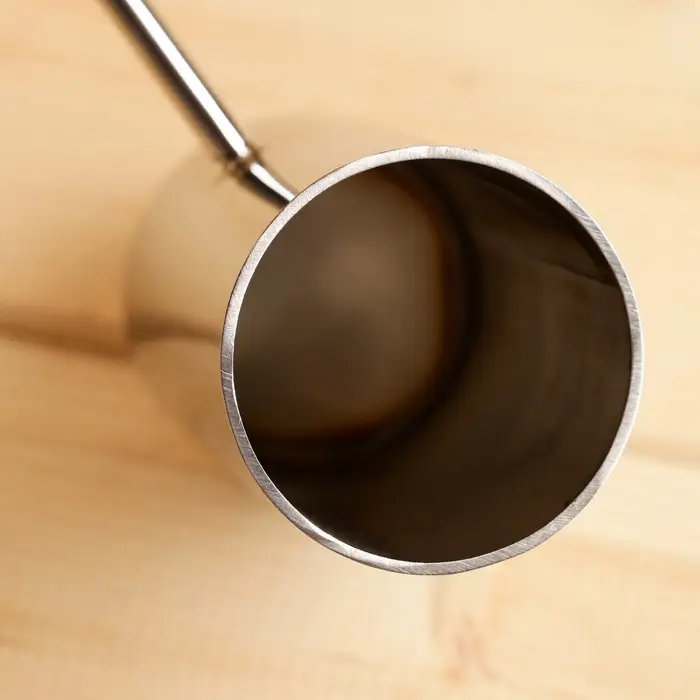 Ковш - черпак для бани и сауны, 200 мл, нержавеющая сталь, деревянная ручка, 70 см