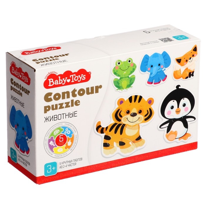 Пазлы контурные «Животные» Пазлы контурные «Животные»