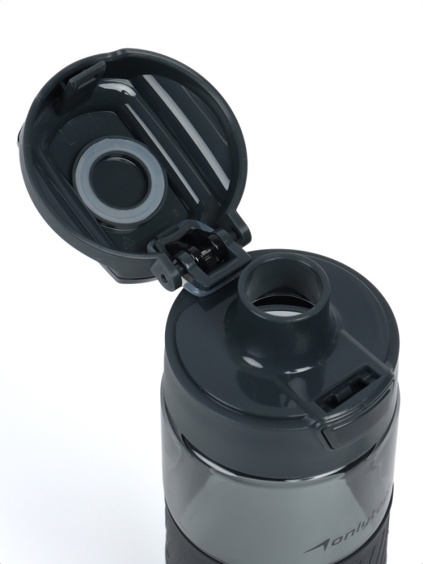 Бутылка для воды Onlytop, 850 мл, цвет черный