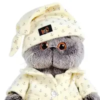 Мягкая игрушка &laquo;Кот Басик в пижаме&raquo;, 30 см