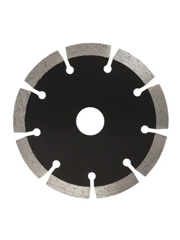 Диск алмазный отрезной ТУНДРА ПРОФИ, повышенный ресурс, сегментный, сухой рез, 125&times;22 мм