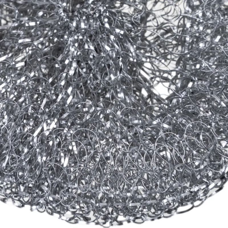 Губка-мочалка спираль Luscan металлические 110х110х25 мм 20г 3 шт/уп