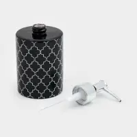 Дозатор для мыла Доляна &laquo;Марокко&raquo;, 380 мл, чёрный