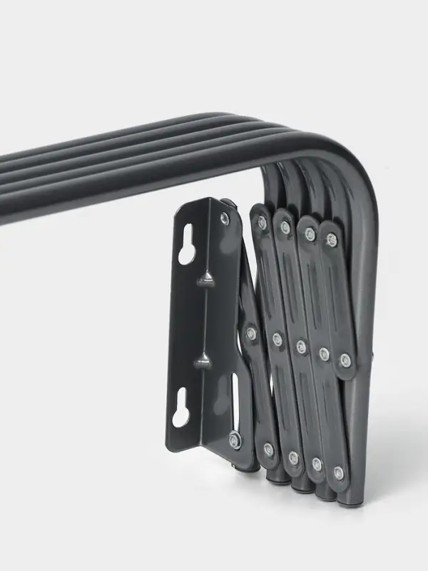 Сушилка для белья настенная, 60 см, серая