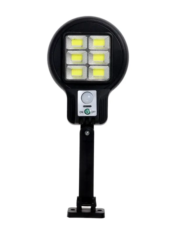 Светильник светодиодный, уличный, аккумуляторный, настенный, 48 диодов, 3 режима