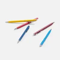 Ручка шариковая New Hotel Chrome, матовая красная