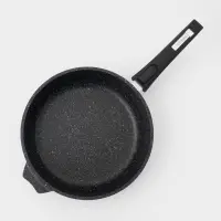 Сковорода Мечта &laquo;Гранит Black&raquo; Induction Pro, d=26 см, h=6 см, съёмная ручка, антипригарное покрытие, индукция, литой алюминий, чёрный