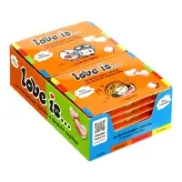 Освежающие конфеты LOVE IS&hellip; в форме сердца со вкусом маракуйя, в блистере и обечайке, 10.8 г