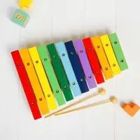 Музыкальная игрушка Лесная мастерская &laquo;Ксилофон&raquo;, 12 тонов, 2 палочки