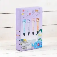 3D ручка Тигрёнок, работа с пластиком PLA, USB кабель питания, фиолетовая