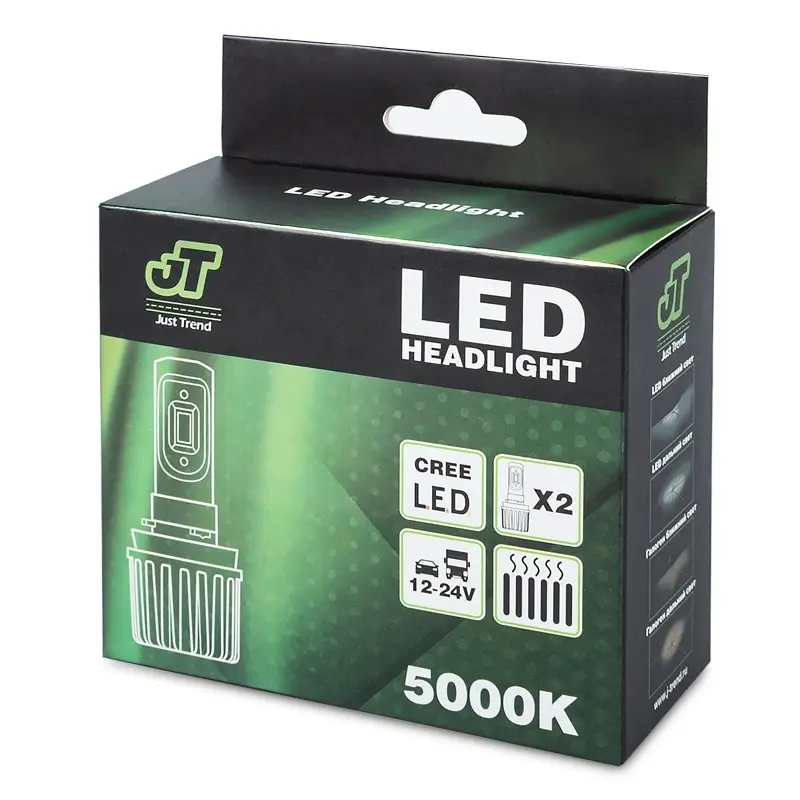 Светодиодная лампа JT LED HB4/9006.12/24V.20W.2 шт.