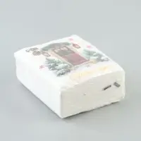 Салфетки бумажные однослойные &laquo;С Новым годом&raquo;, 24&times;24 см, набор 50 шт.