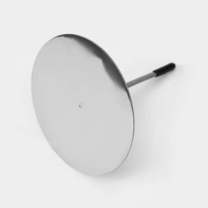 Гвоздь кондитерский для цветов, d=7 см, h=7 см, нержавеющая сталь, серебристый