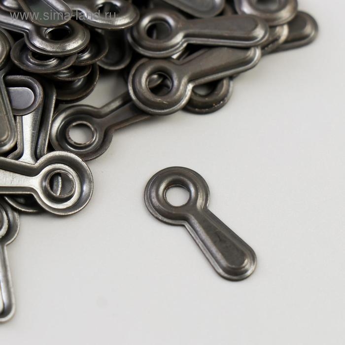 Фото-анкер металл (набор 100 шт) чёрный фигурный 2х0,9 см Фото-анкер металл (набор 100 шт) чёрный фигурный 2х0,9 см