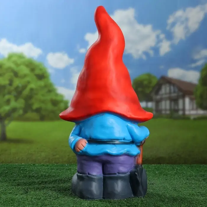 Садовая фигура из полистоуна &laquo;Гном лесной&raquo;, 50&times;20&times;25 см