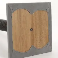 Когтеточка &laquo;Столбик&raquo; Lowcost, 35&times;35&times;85 с, с игрушкой, ковролин, цвет МИКС