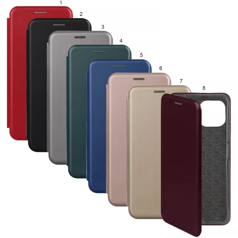 Чехол-книжка Xiaomi Mi 11 Lite цвета в ассортименте Чехол-книжка Xiaomi Mi 11 Lite цвета в ассортименте