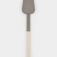Лопатка Доляна &laquo;Стоун&raquo;, силикон, 30&times;6.5 см, серая
