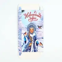 Коробка для шоколада «Новогодних чудес», с окном, 17 х 8.5 х 1.5 см