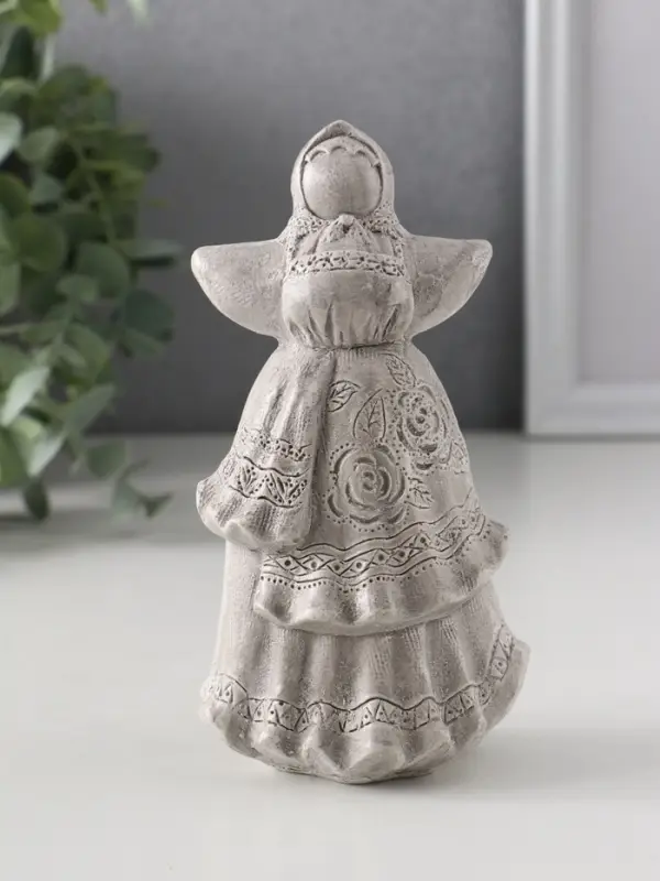 Фигура «Берегиня», 14×7.5×5 см, серая Фигура «Берегиня», 14×7.5×5 см, серая