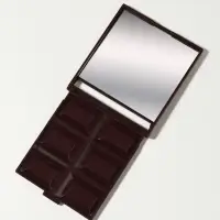 Зеркало складное &laquo;Шоколадное чудо&raquo;, 7.5&times;8.5 см, МИКС
