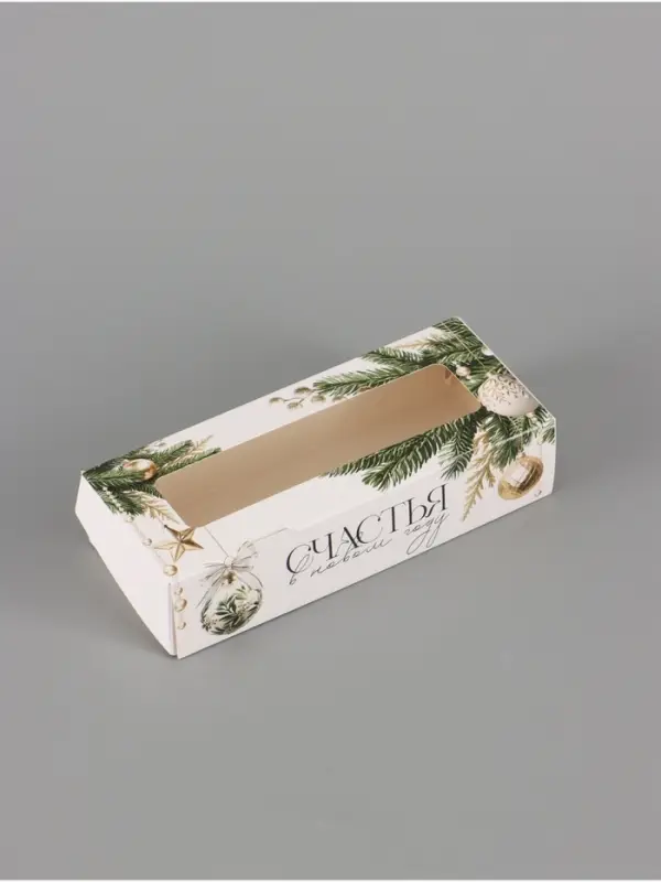 Коробка подарочная, самосборная &laquo;Золотой Новый год&raquo;, 17&times;7&times;4 см