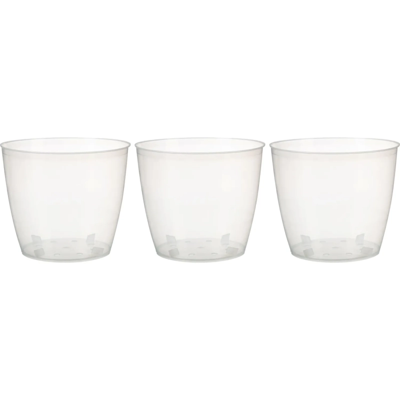 Набор горшков для пикирования рассады 3шт 1,4л,прозрачный IG604111999