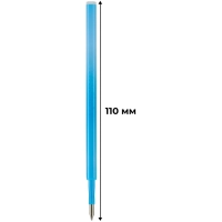 Стержень гелевый M&G стираемые чернила,110мм,д.ш.0,5 мм,син,3шт/уп AKR67175
